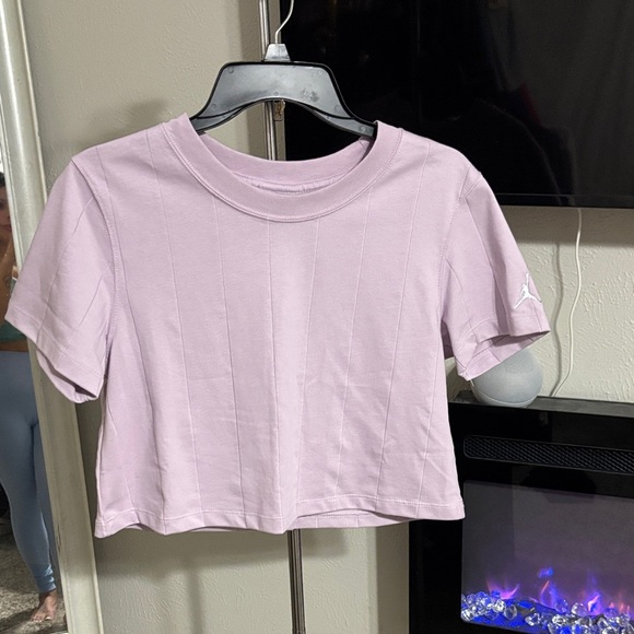 Jordan Light Purple Crop Top - Picture 1 of 4